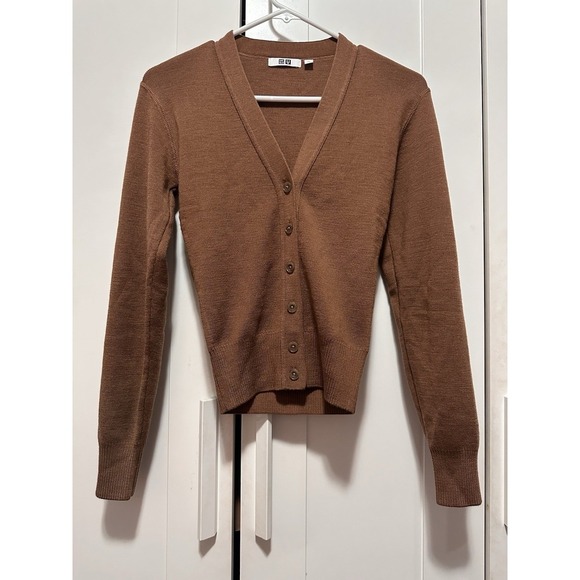 Uniqlo Women's Brown Cardigan Size XS - Picture 10 of 11